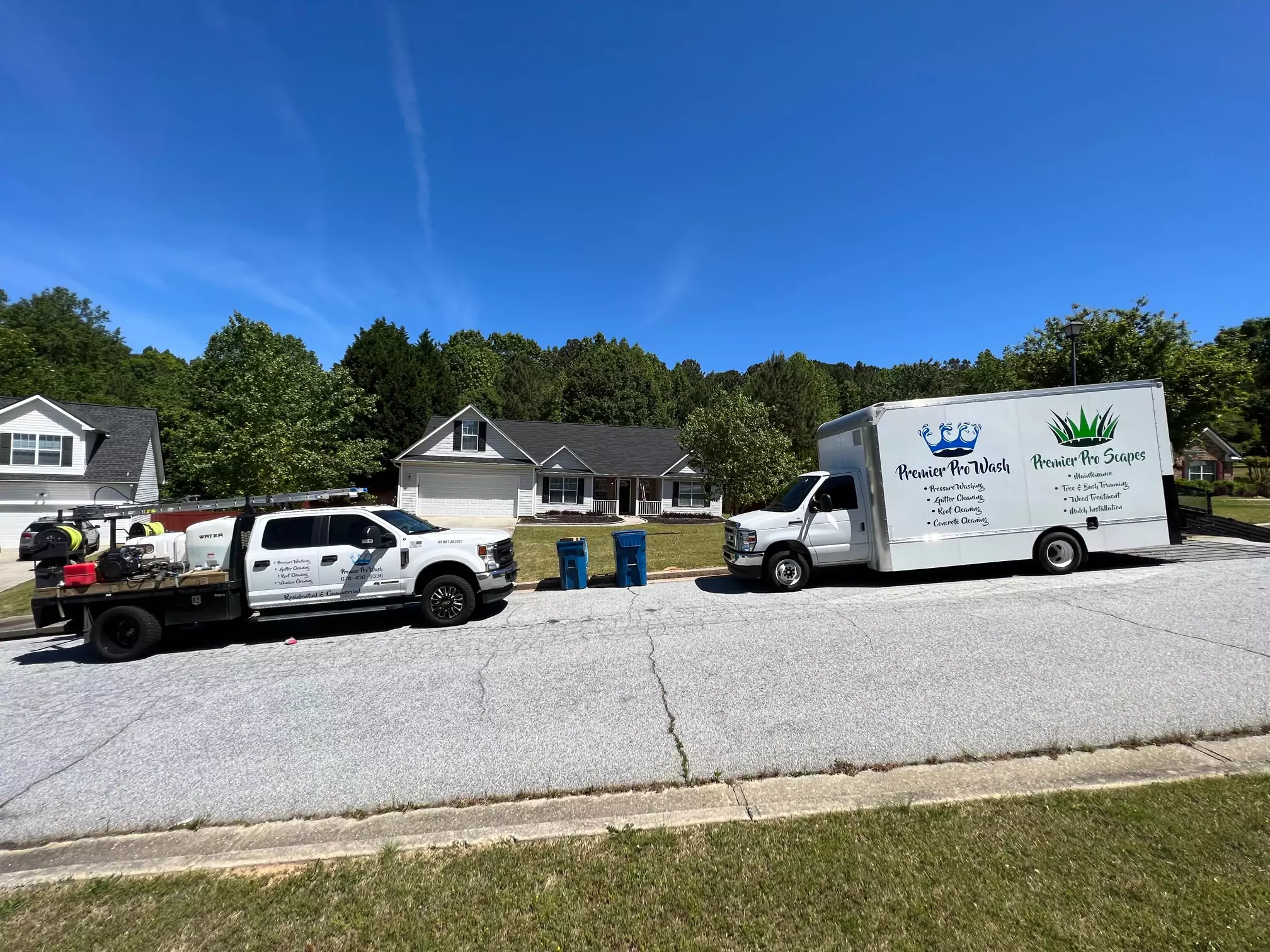 Premier Pro Wash team at work