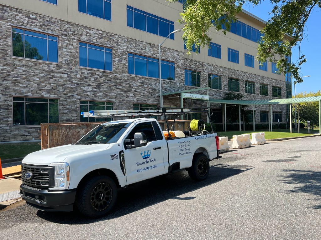 Premier Pro Wash service truck at Surgical Care Center