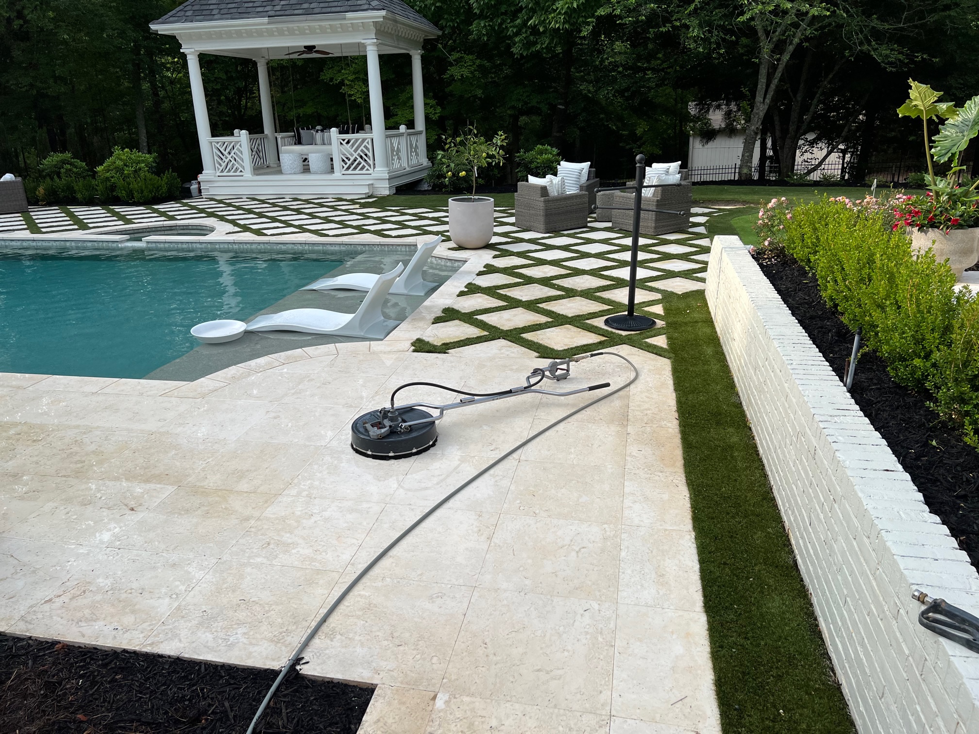 Premier Pro Wash exterior cleaning project in North Georgia
