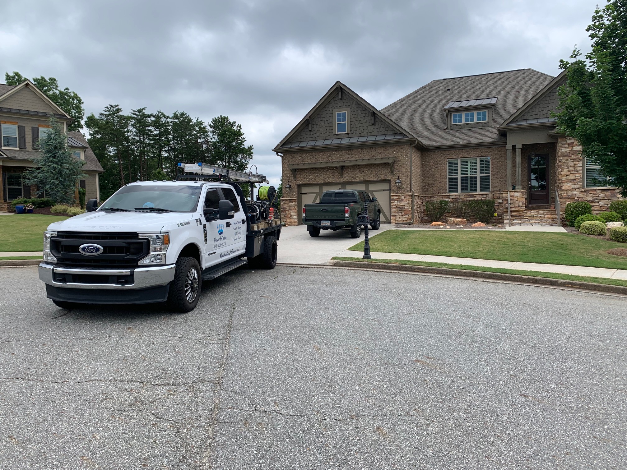 Premier Pro Wash exterior cleaning project in North Georgia