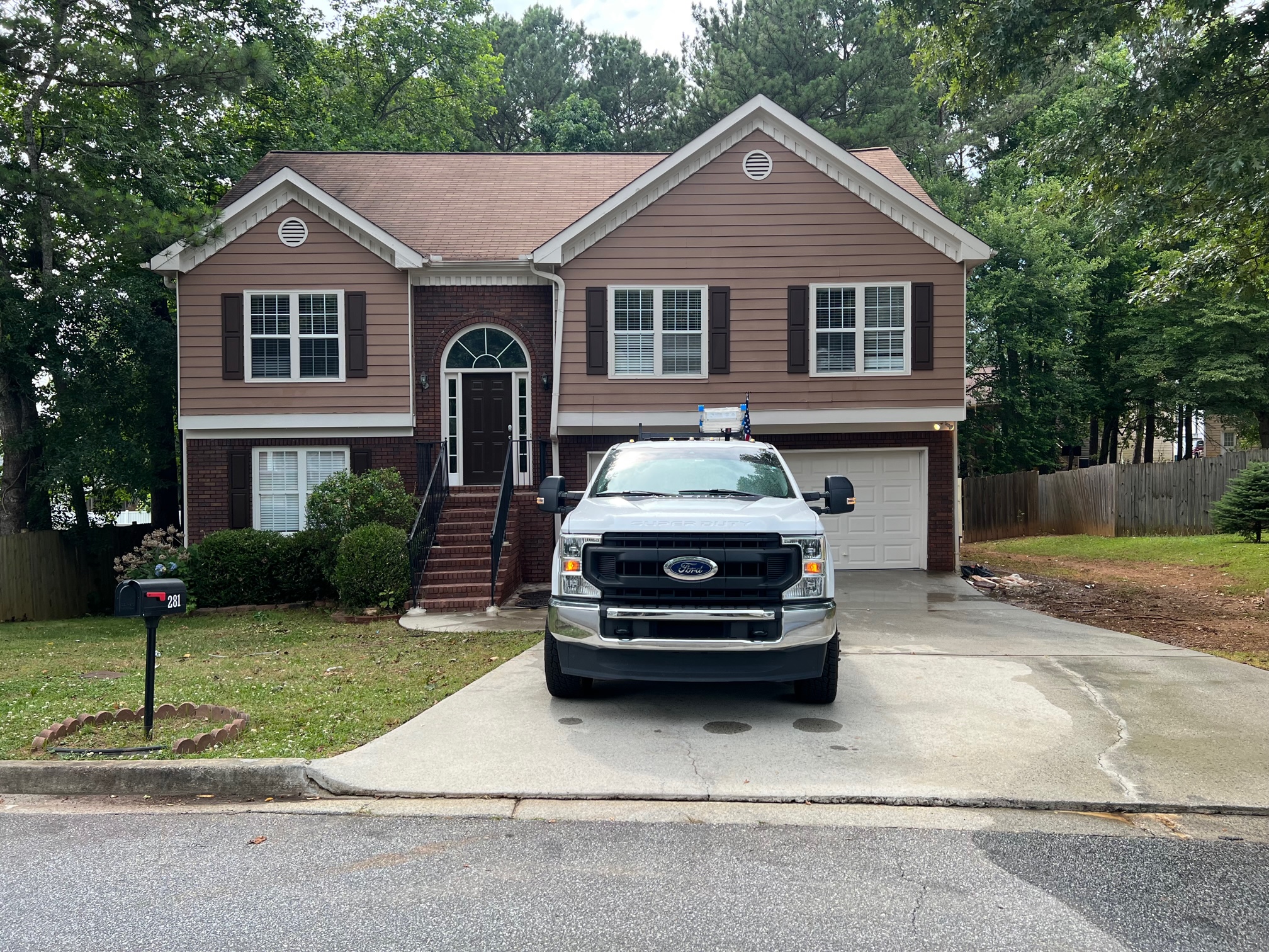 Premier Pro Wash exterior cleaning project in North Georgia