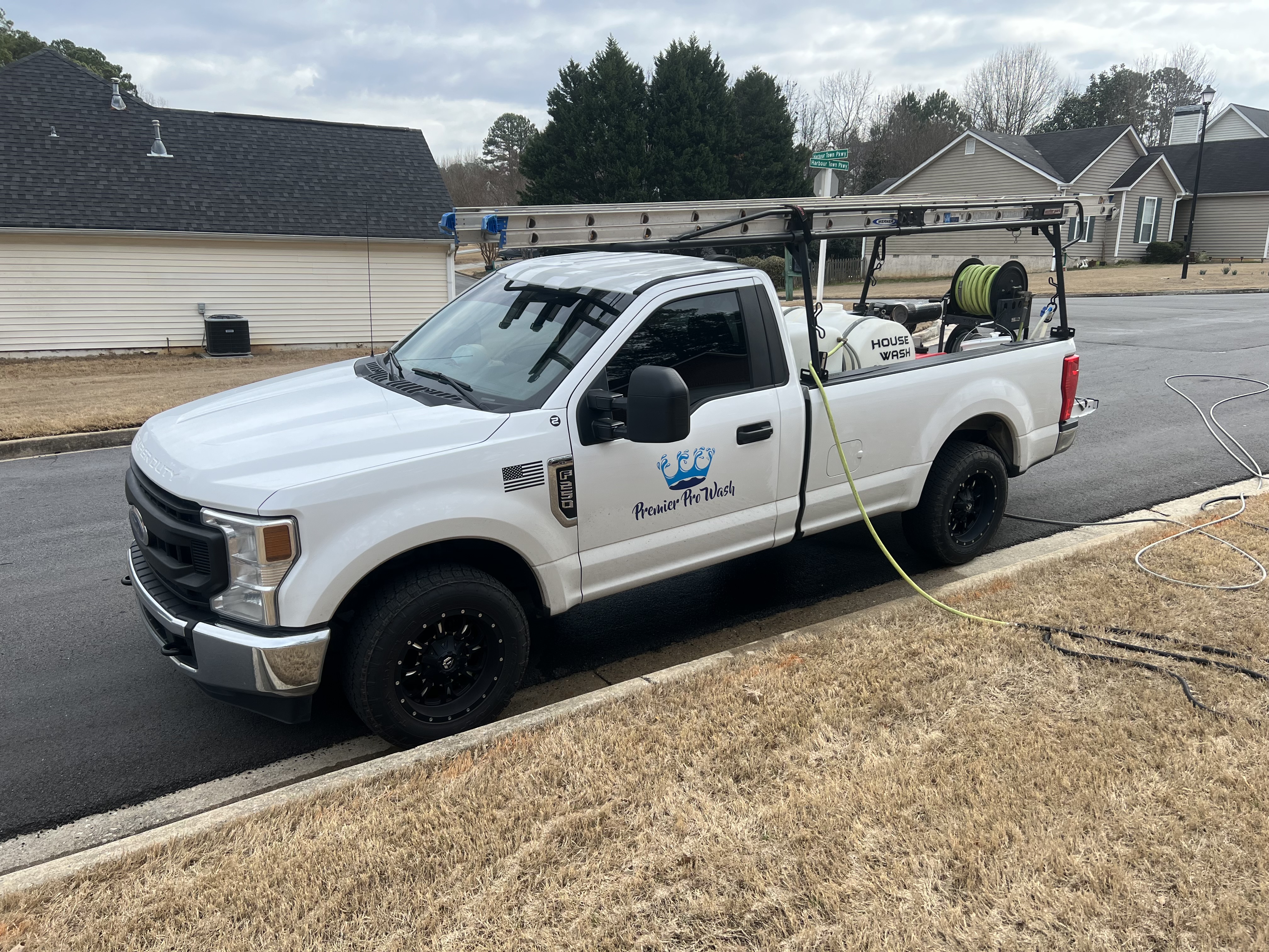 Premier Pro Wash exterior cleaning project in North Georgia