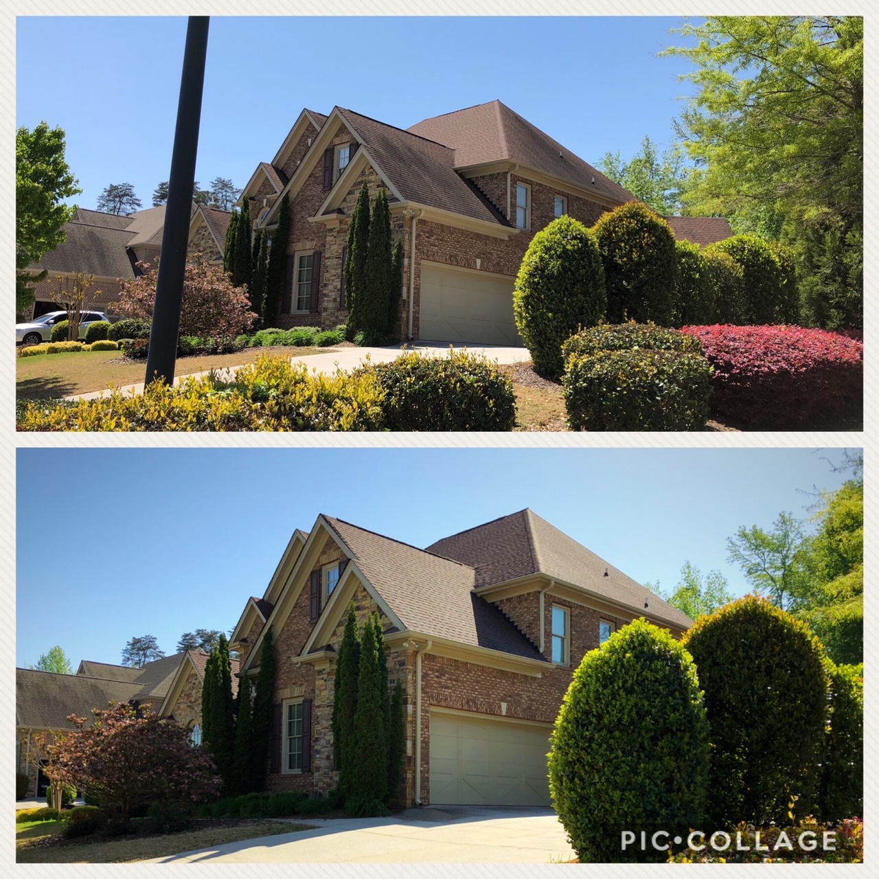 Premier Pro Wash exterior cleaning project in North Georgia