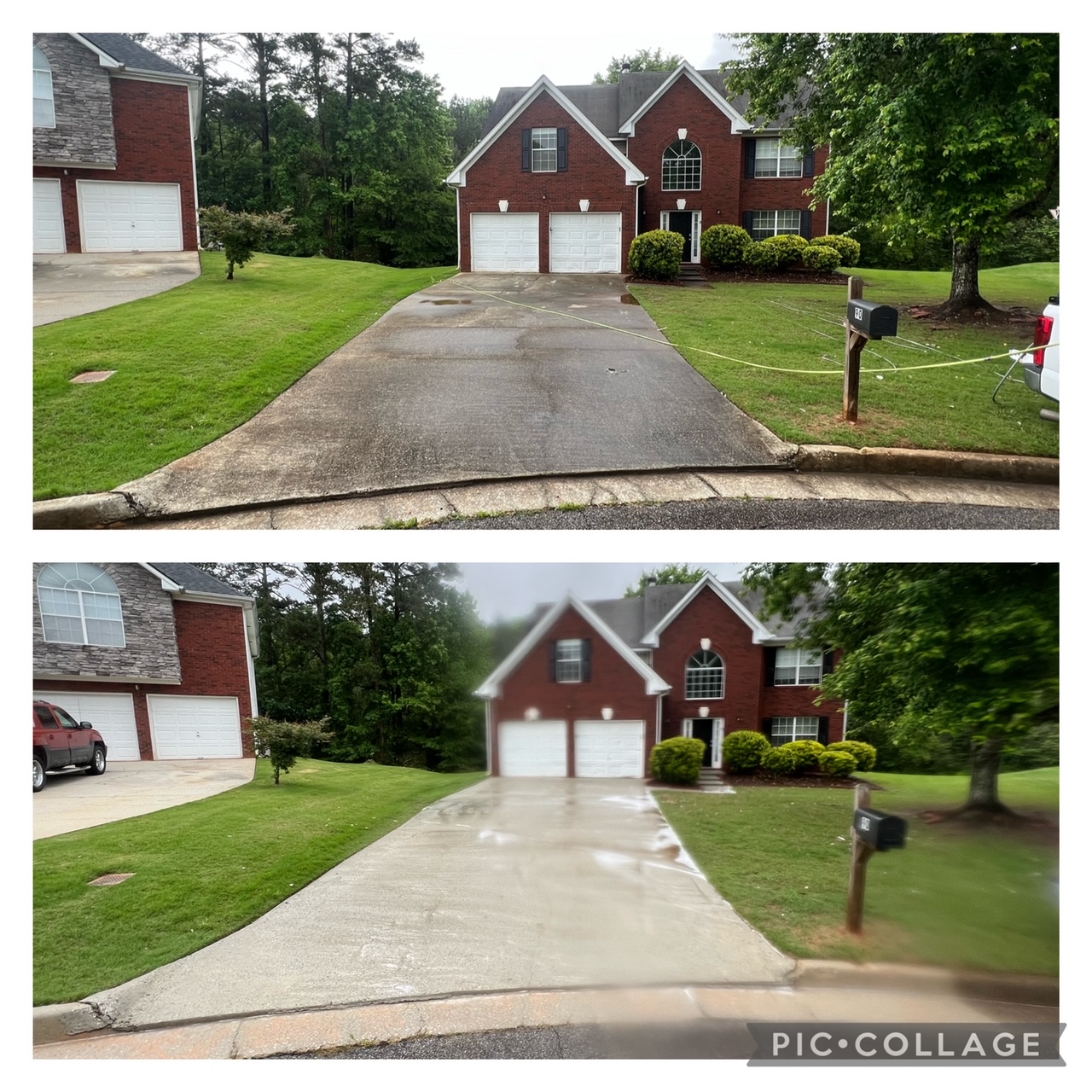 Premier Pro Wash exterior cleaning project in North Georgia