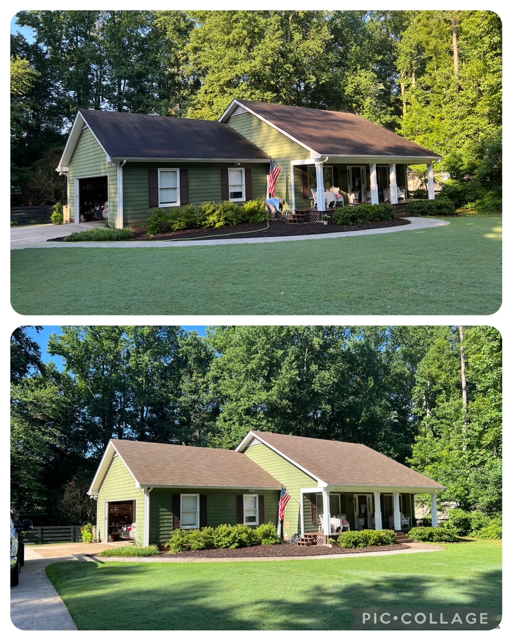 Premier Pro Wash exterior cleaning project in North Georgia