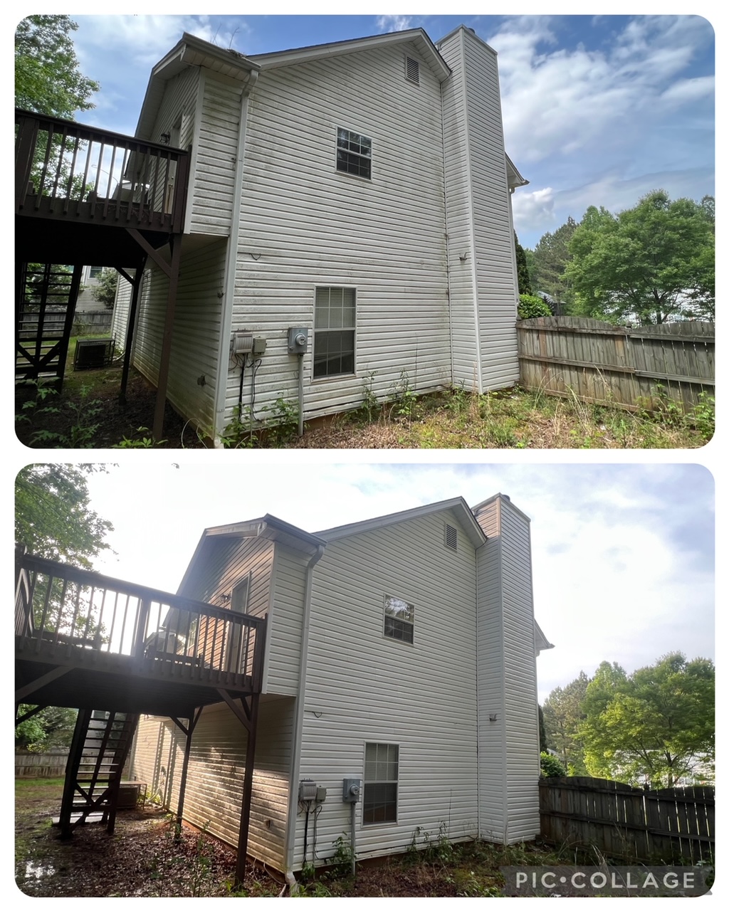 Premier Pro Wash exterior cleaning project in North Georgia