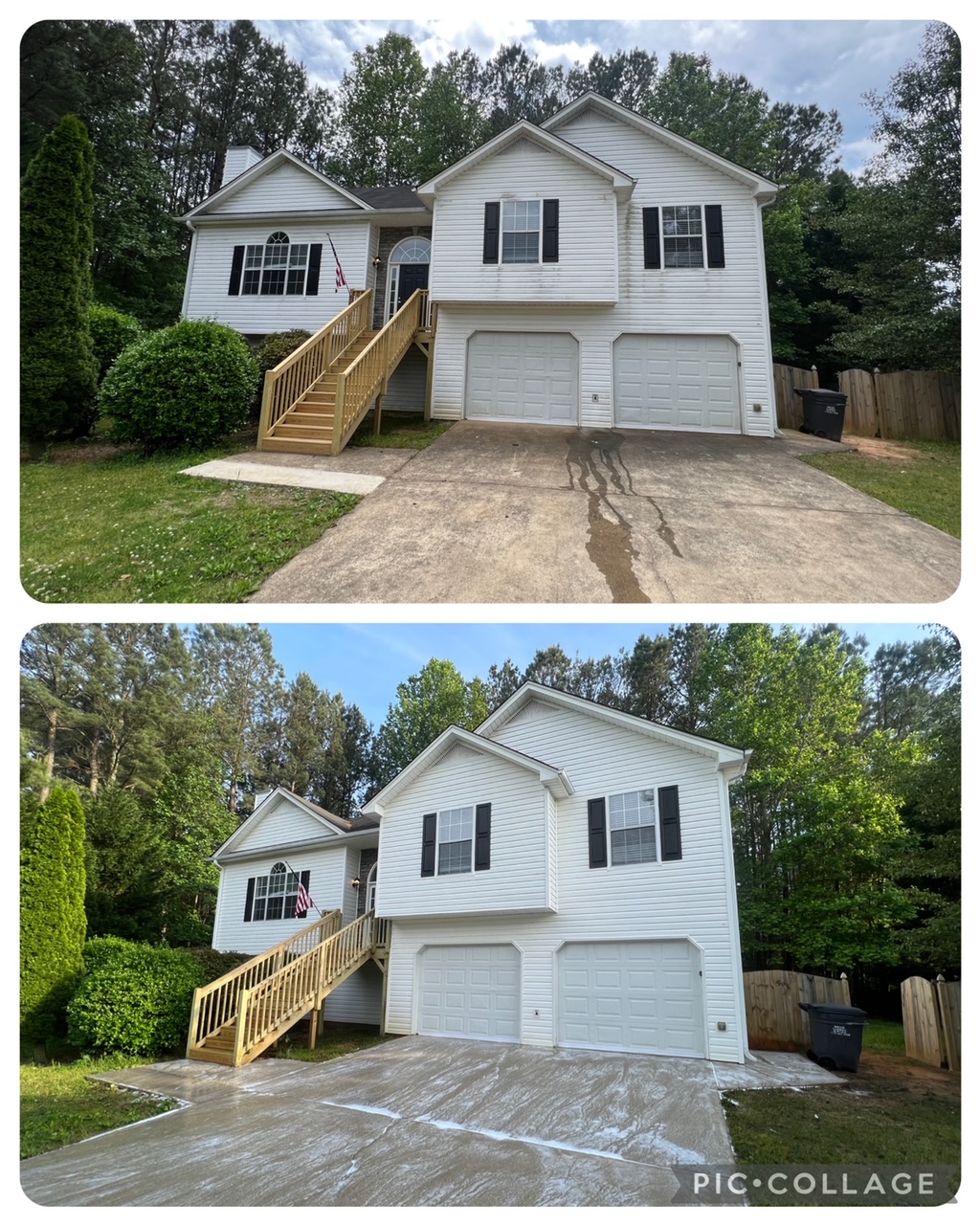 Premier Pro Wash exterior cleaning project in North Georgia