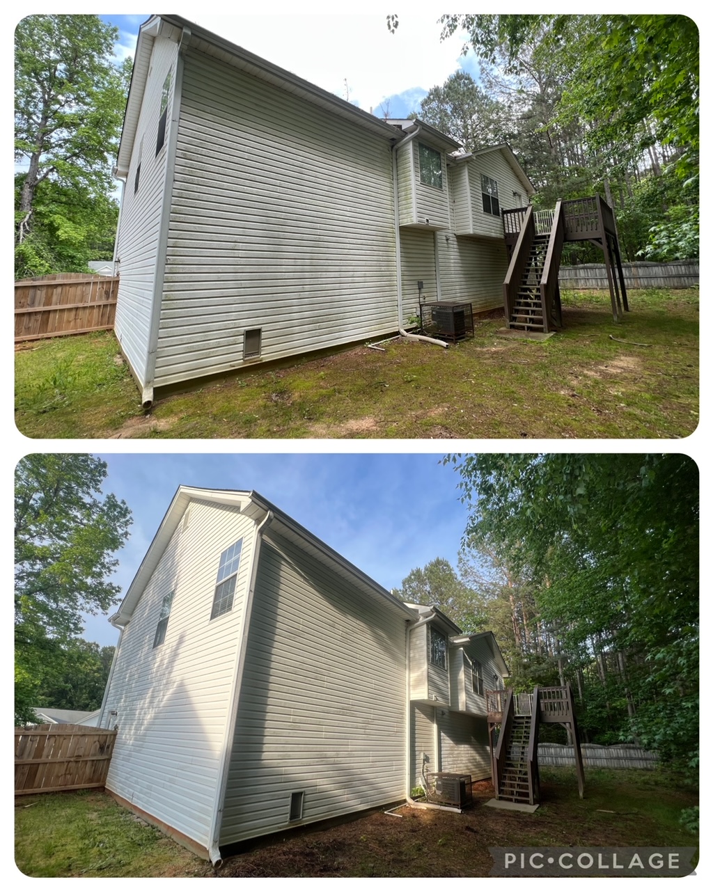 Premier Pro Wash exterior cleaning project in North Georgia