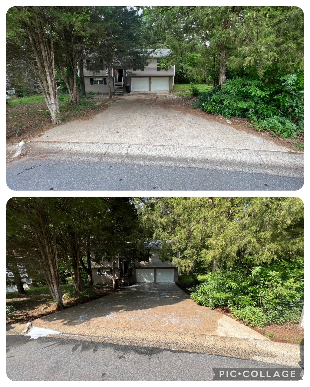 Premier Pro Wash exterior cleaning project in North Georgia