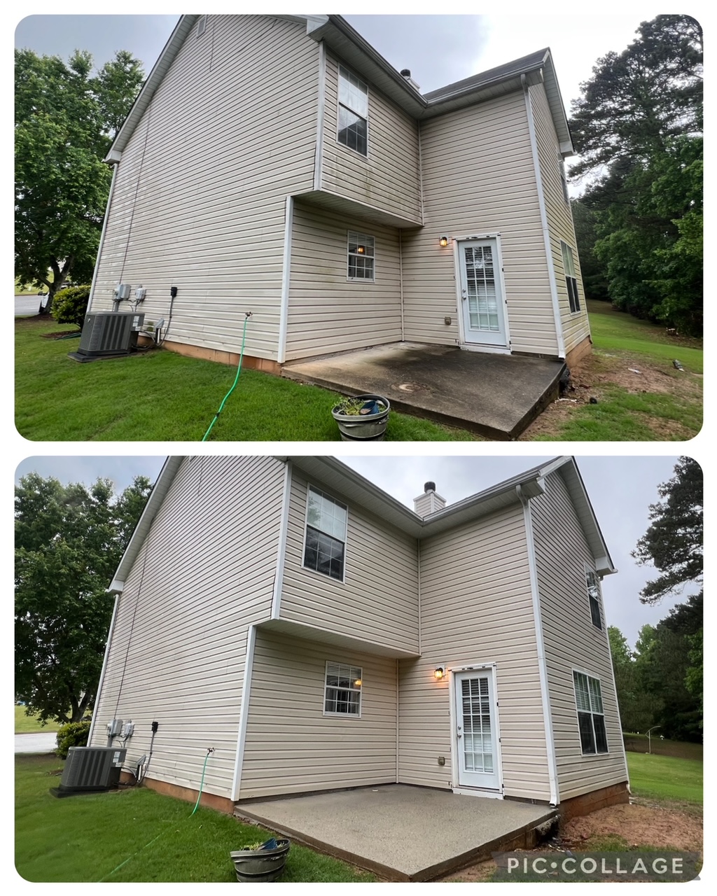 Premier Pro Wash exterior cleaning project in North Georgia