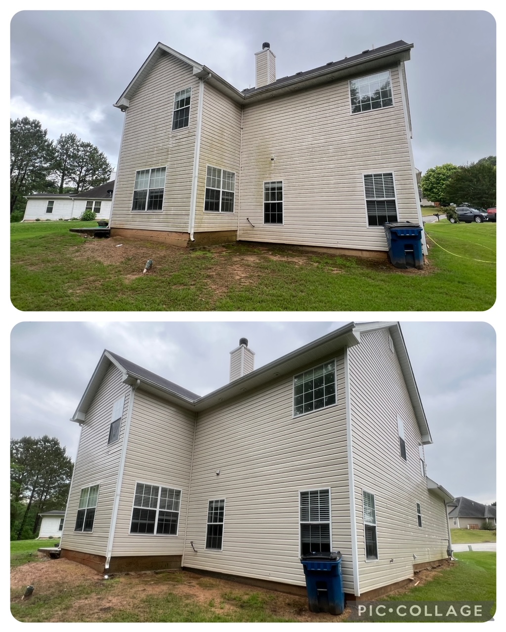 Premier Pro Wash exterior cleaning project in North Georgia