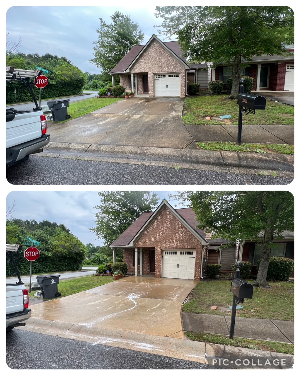 Premier Pro Wash exterior cleaning project in North Georgia