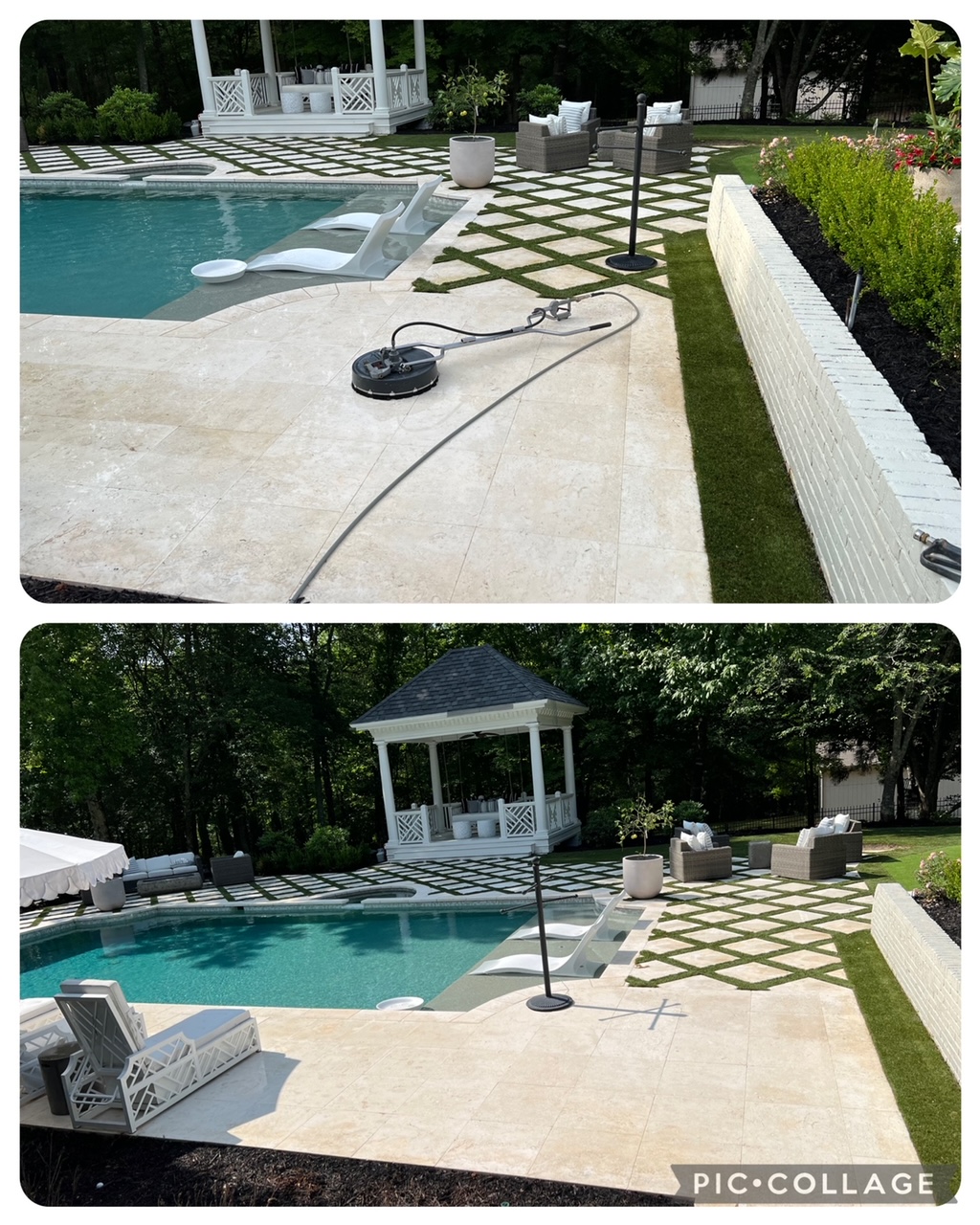 Premier Pro Wash exterior cleaning project in North Georgia