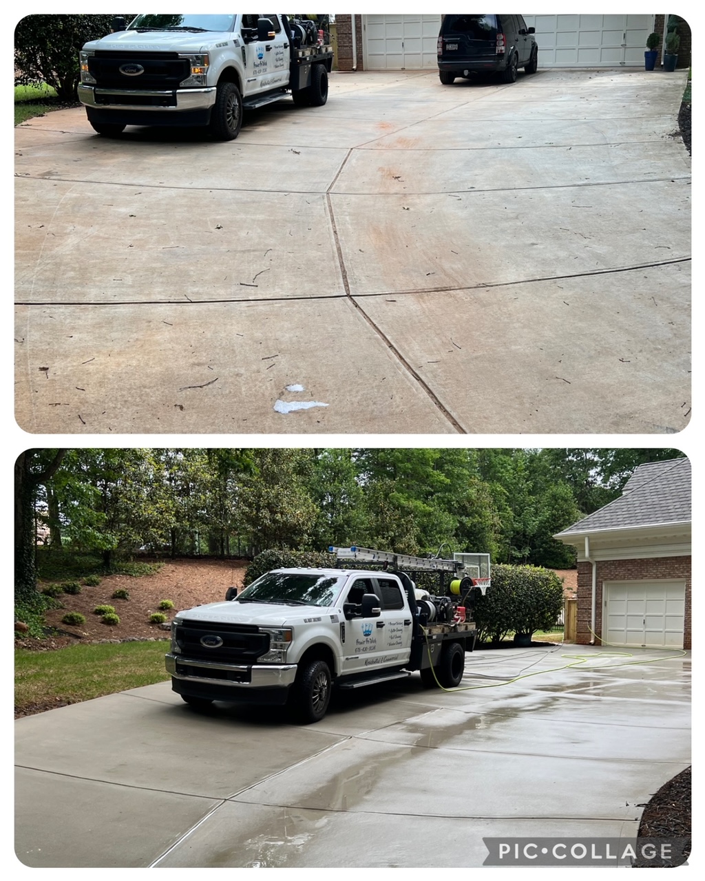 Premier Pro Wash exterior cleaning project in North Georgia