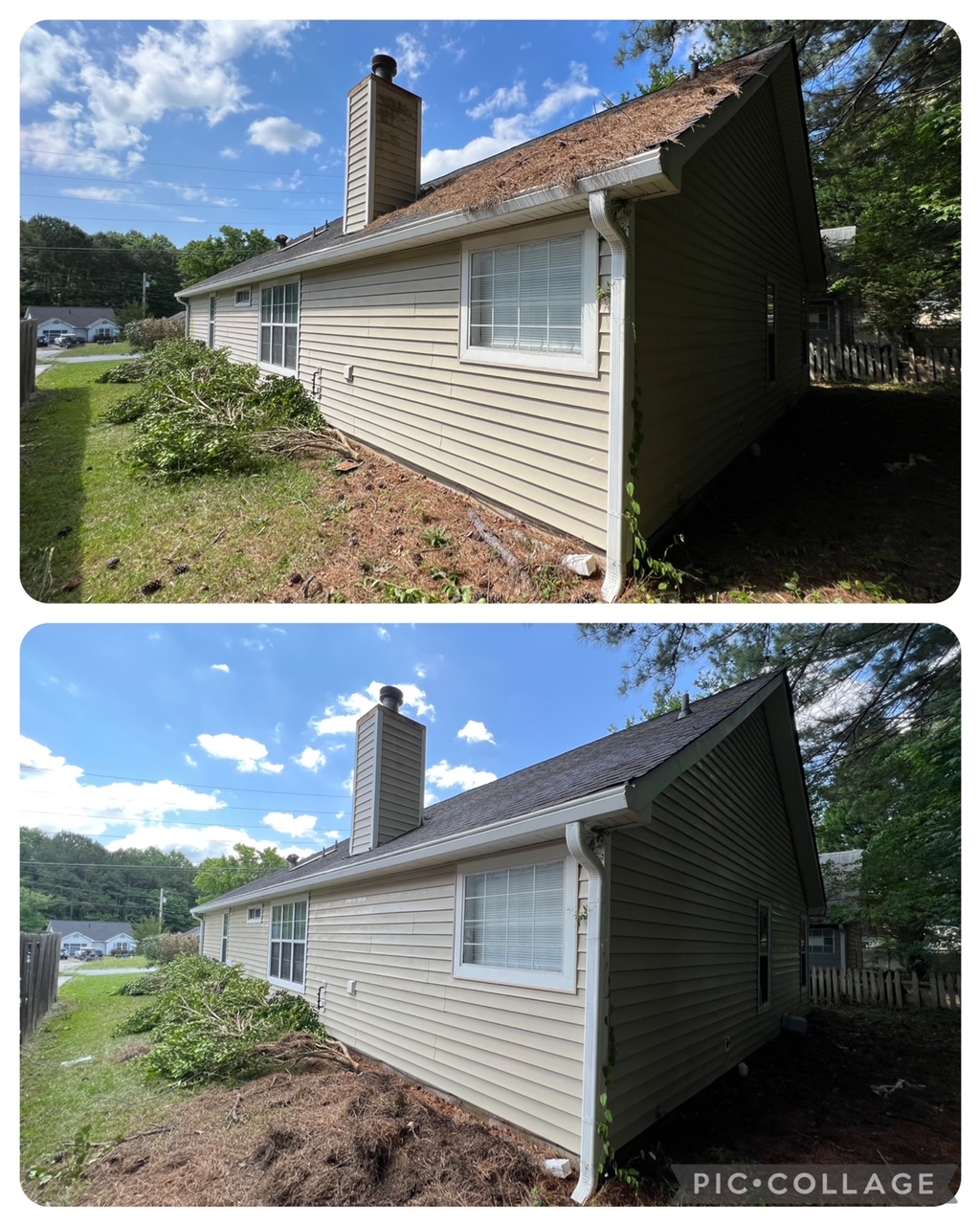 Premier Pro Wash exterior cleaning project in North Georgia