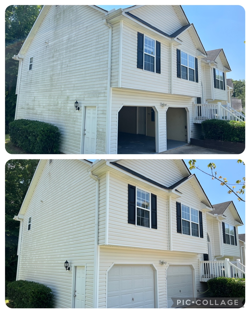 Premier Pro Wash exterior cleaning project in North Georgia