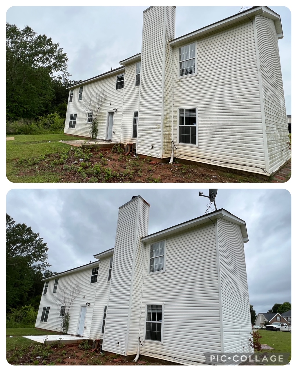 Premier Pro Wash exterior cleaning project in North Georgia