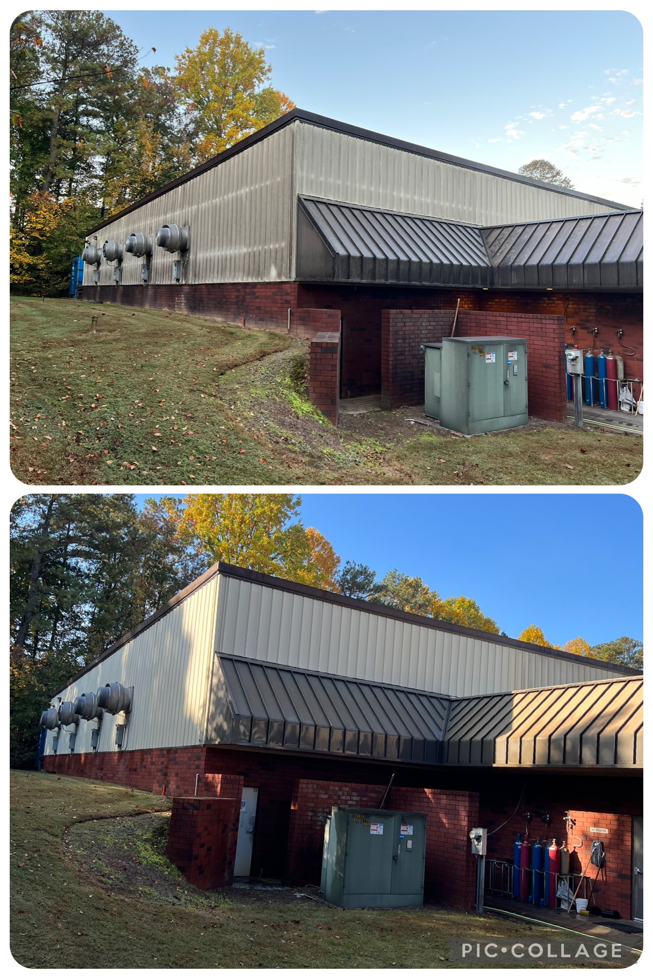 Premier Pro Wash exterior cleaning project in North Georgia