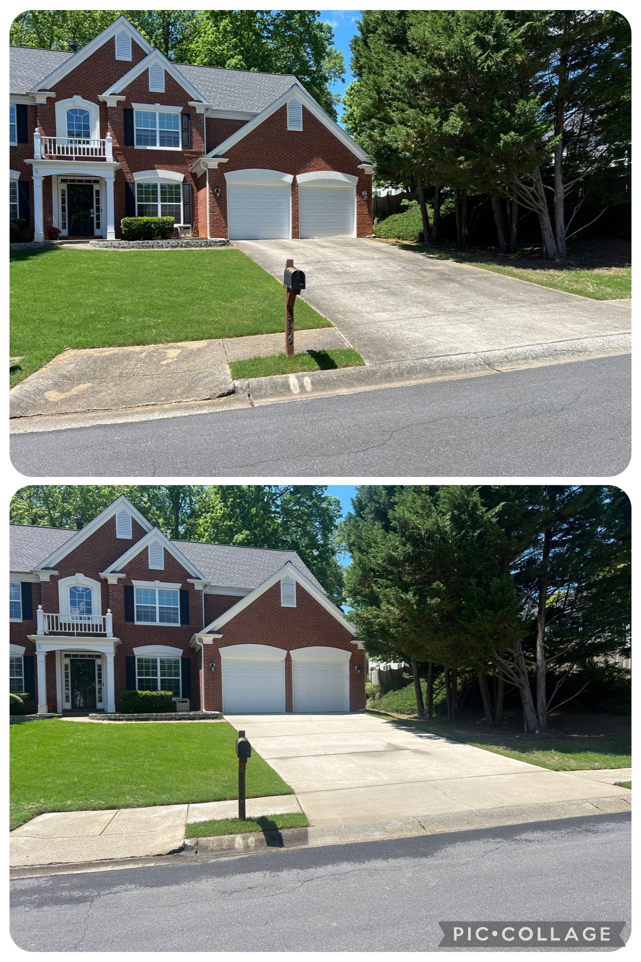 Premier Pro Wash exterior cleaning project in North Georgia