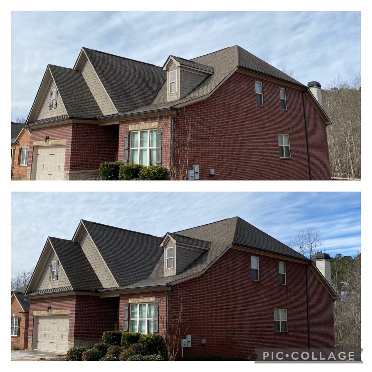 Roof cleaning and soft wash in North Georgia