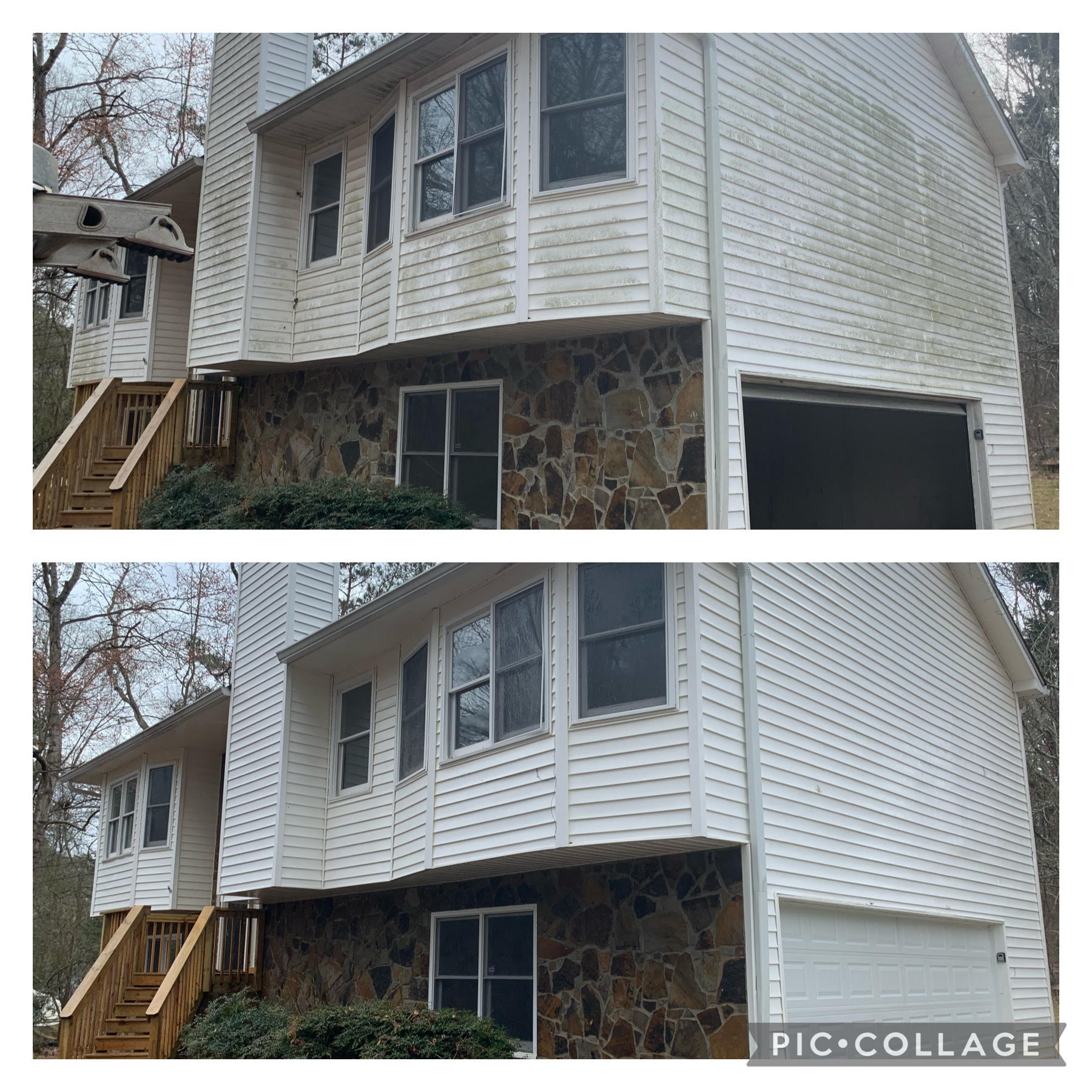 Premier Pro Wash exterior cleaning project in North Georgia