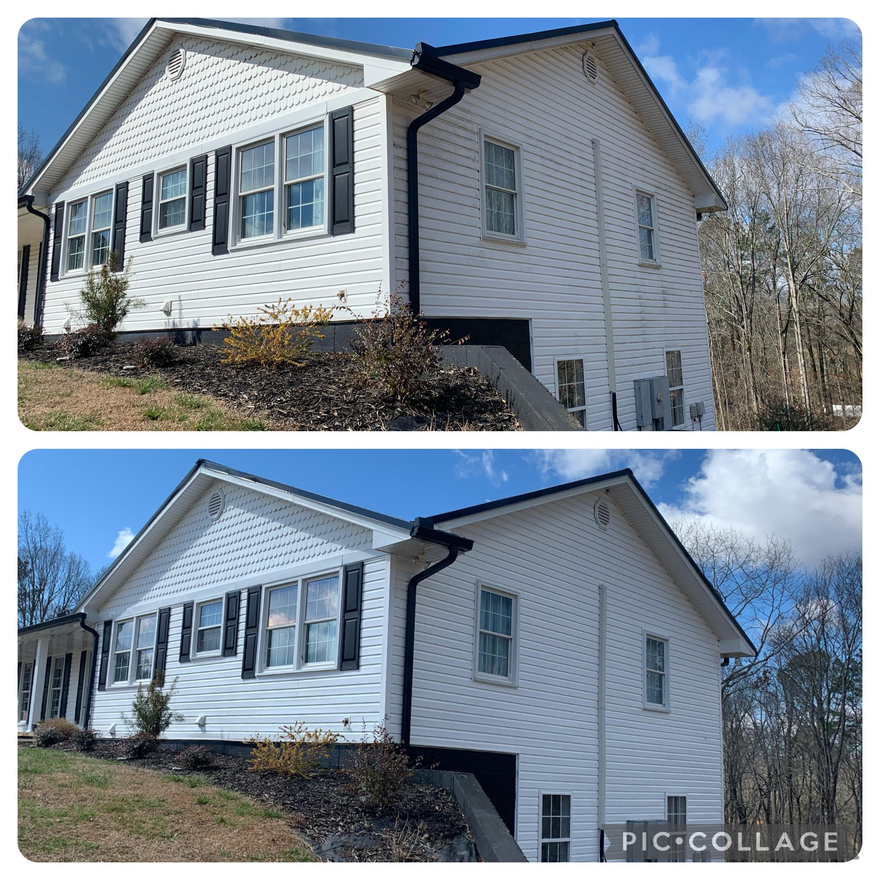 Premier Pro Wash exterior cleaning project in North Georgia