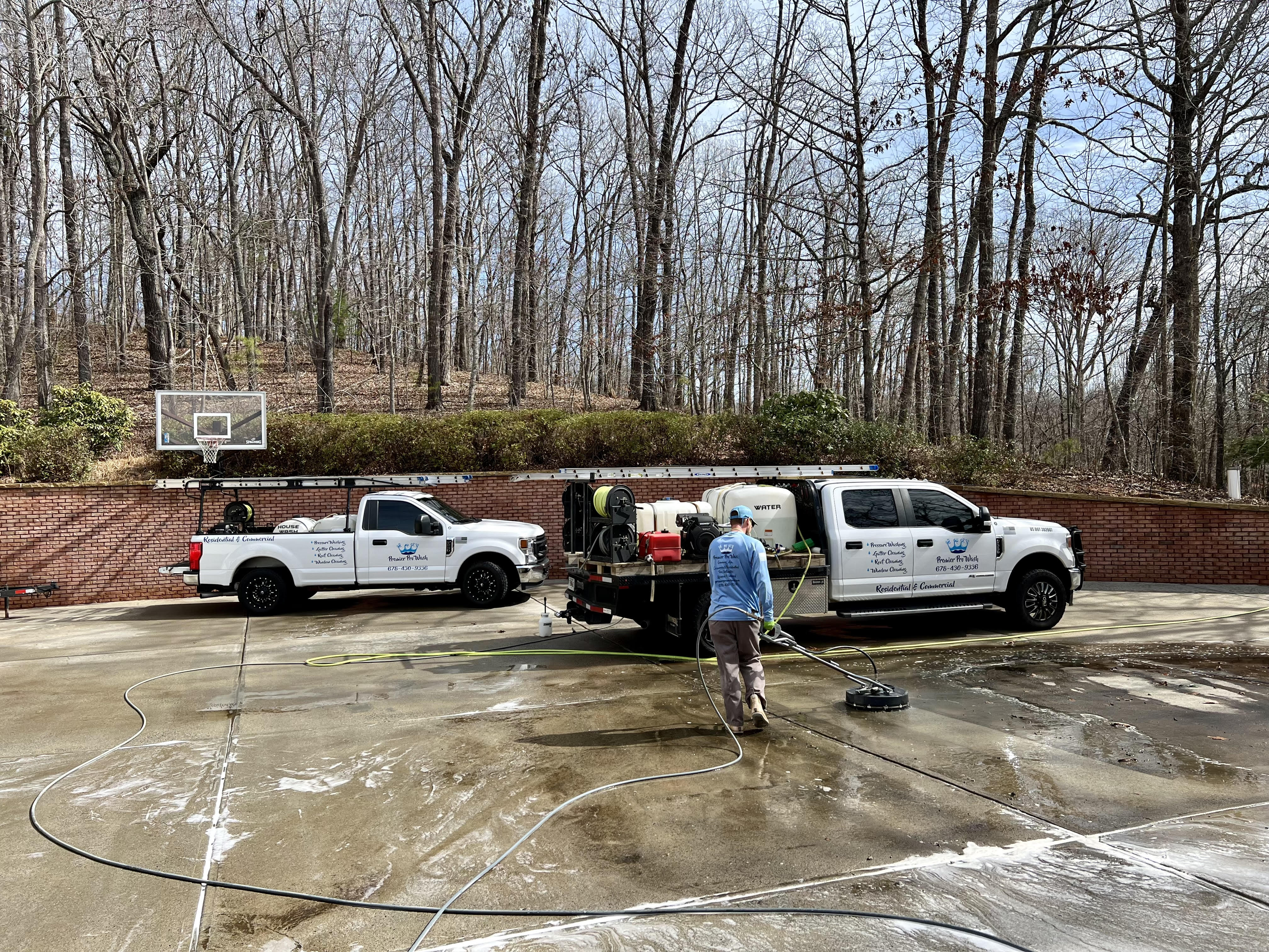 Premier Pro Wash exterior cleaning project in North Georgia