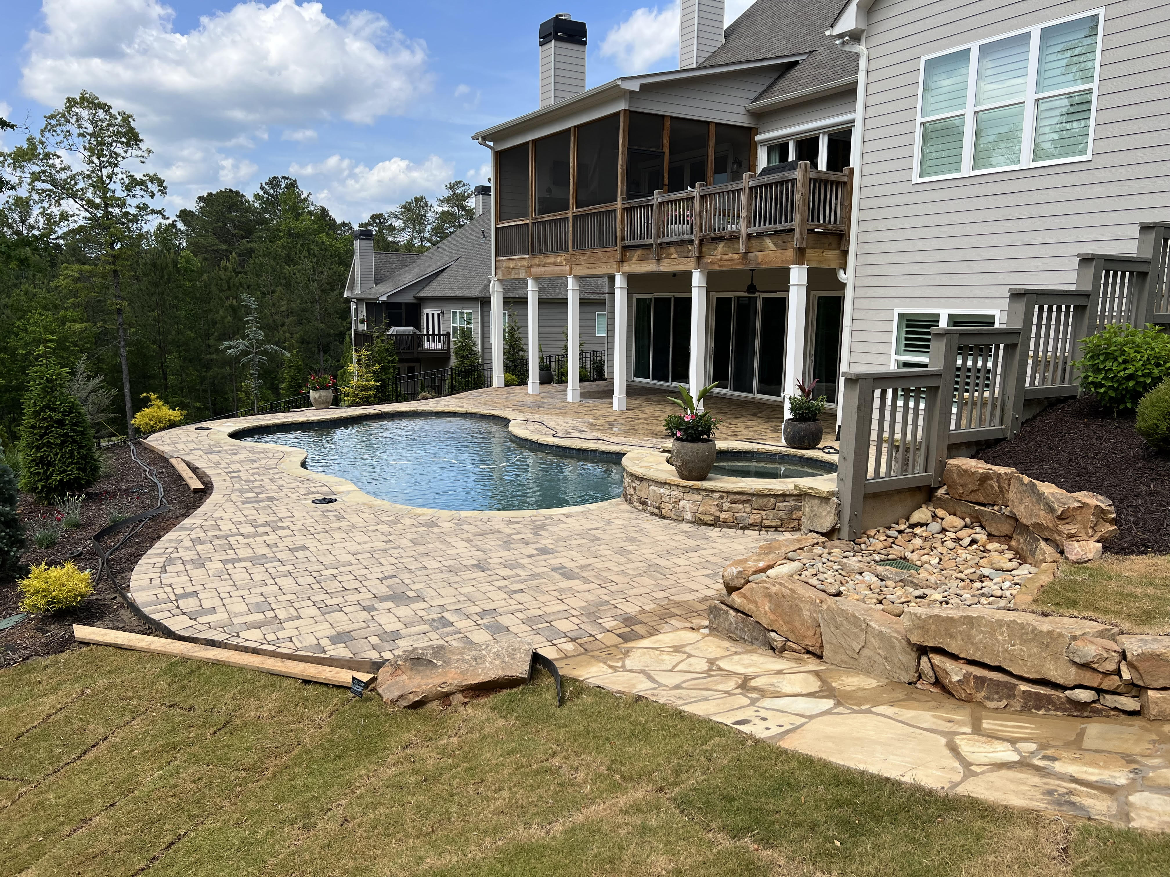 Premier Pro Wash exterior cleaning project in North Georgia