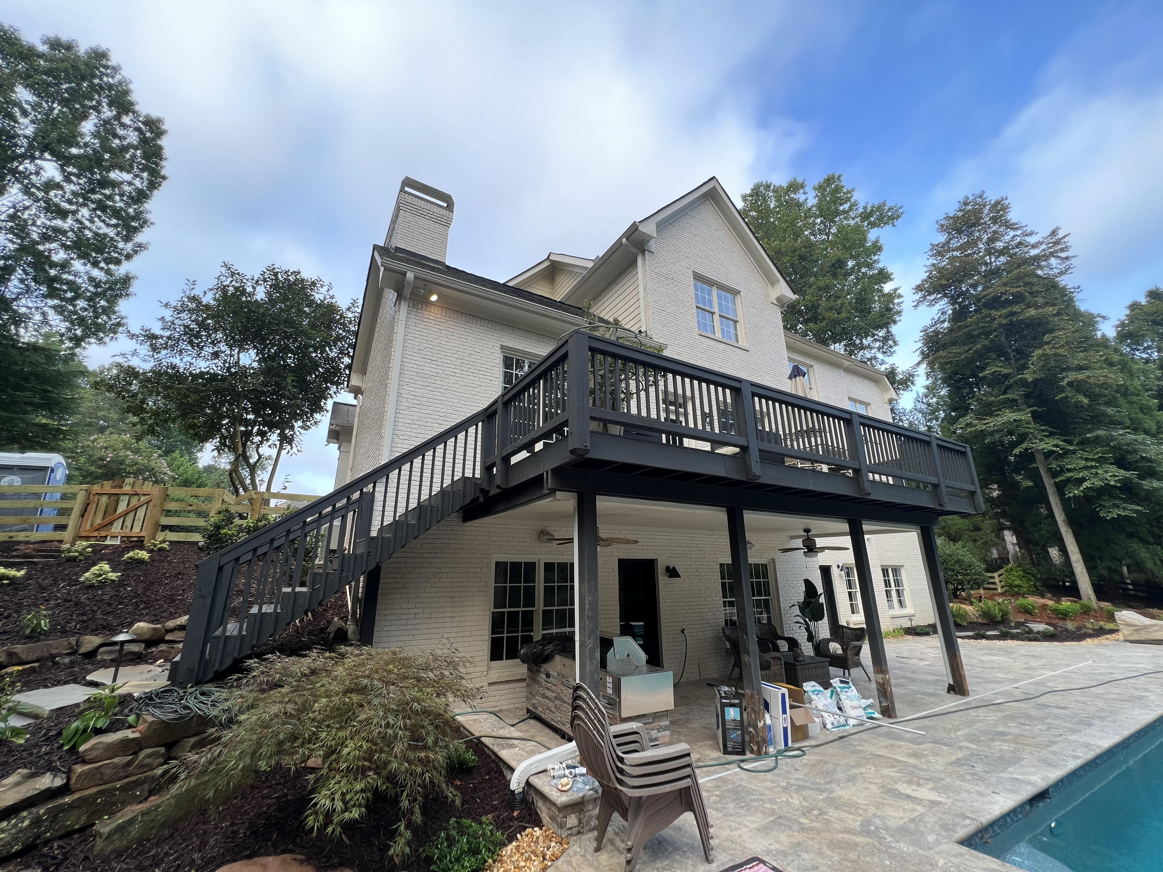 Premier Pro Wash exterior cleaning project in North Georgia