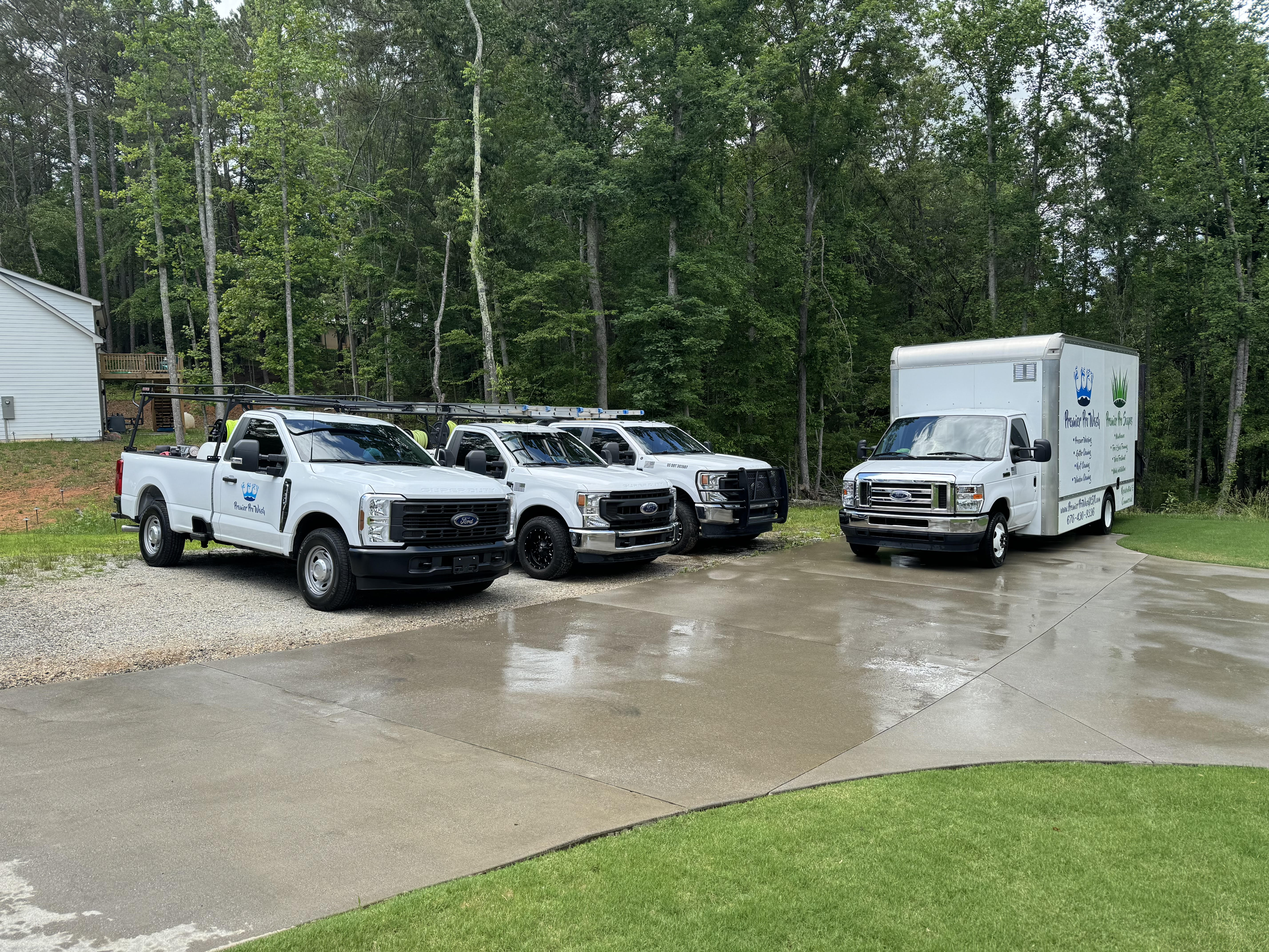 Premier Pro Wash exterior cleaning project in North Georgia