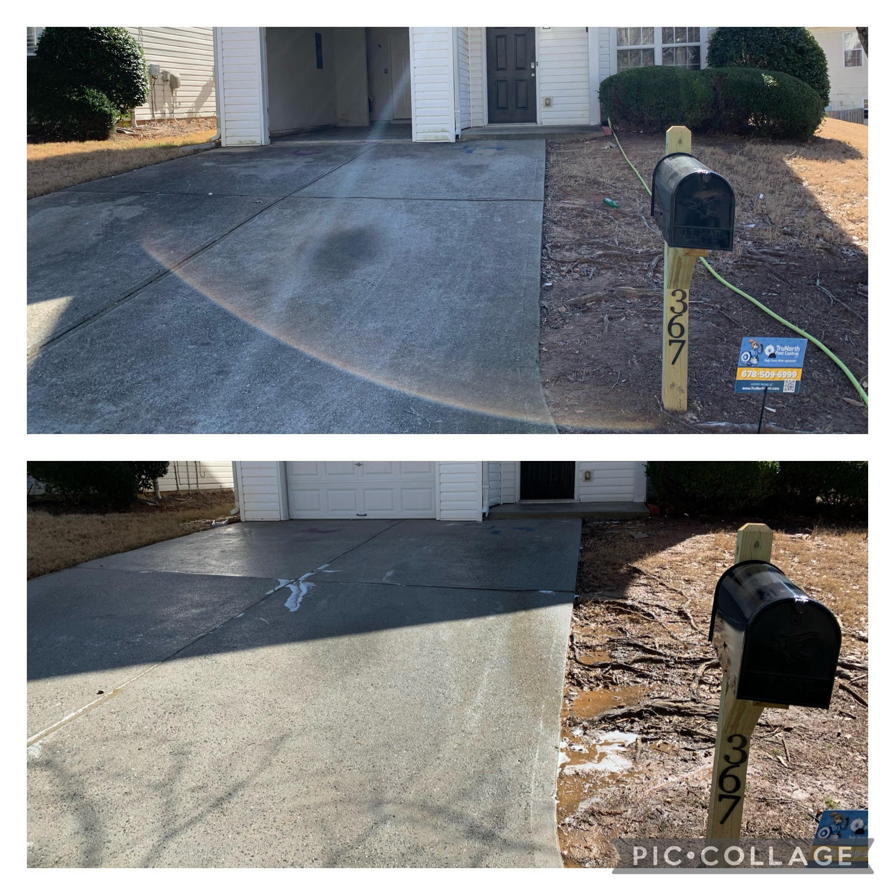 Premier Pro Wash exterior cleaning project in North Georgia