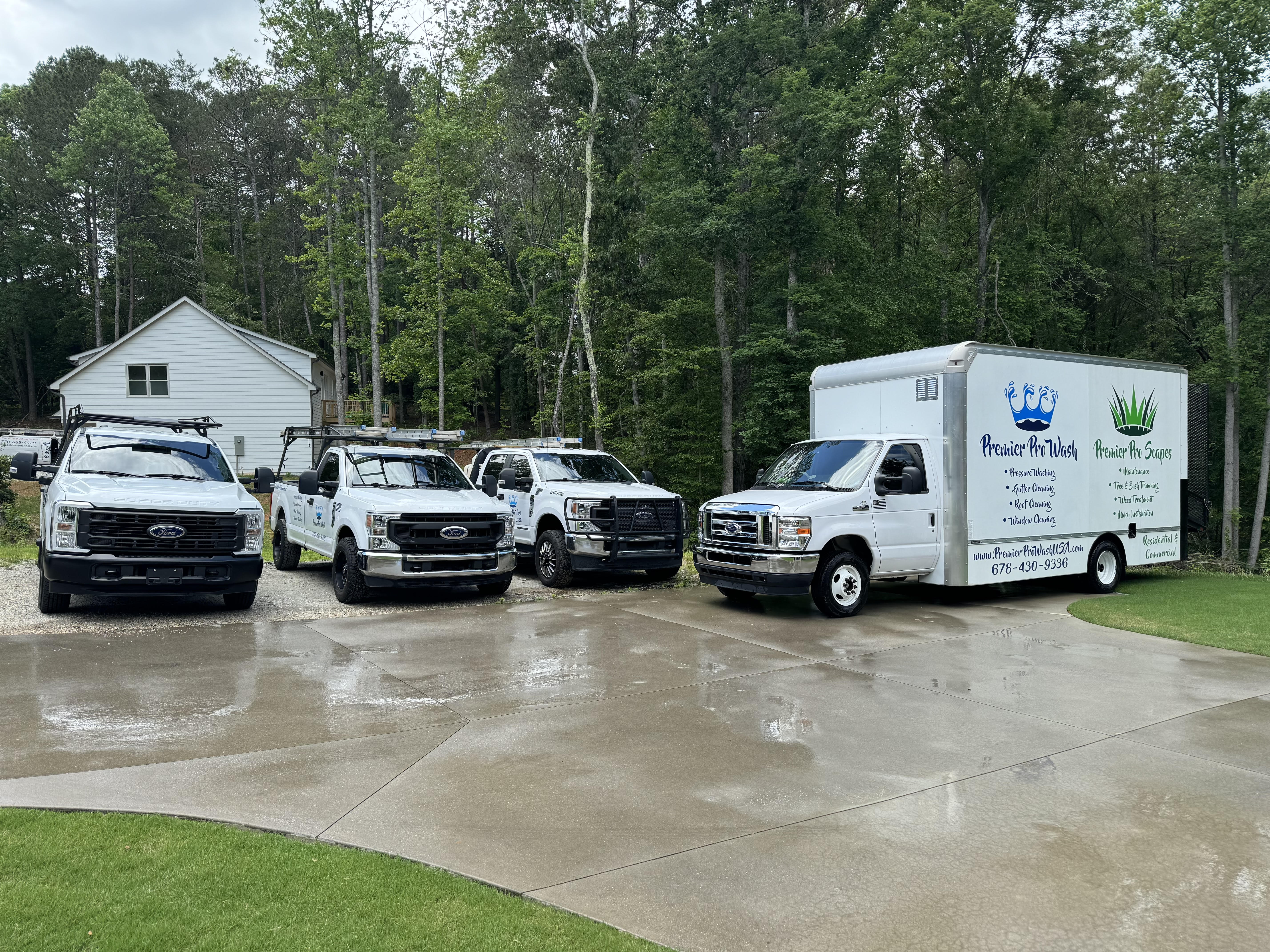 Premier Pro Wash exterior cleaning project in North Georgia