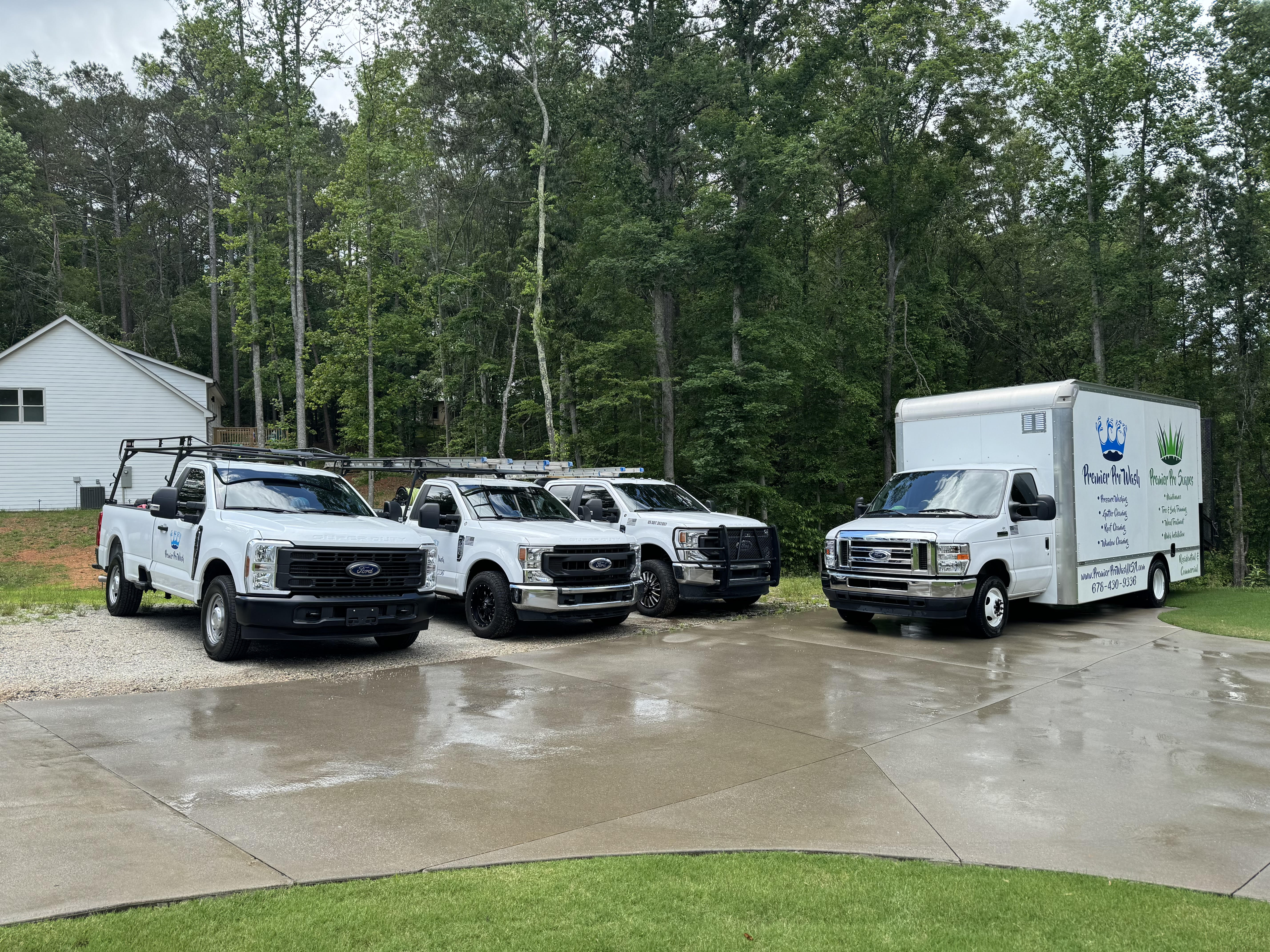 Premier Pro Wash exterior cleaning project in North Georgia