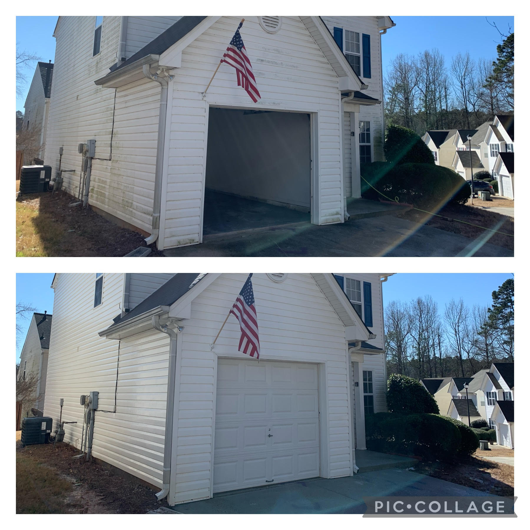 Premier Pro Wash exterior cleaning project in North Georgia