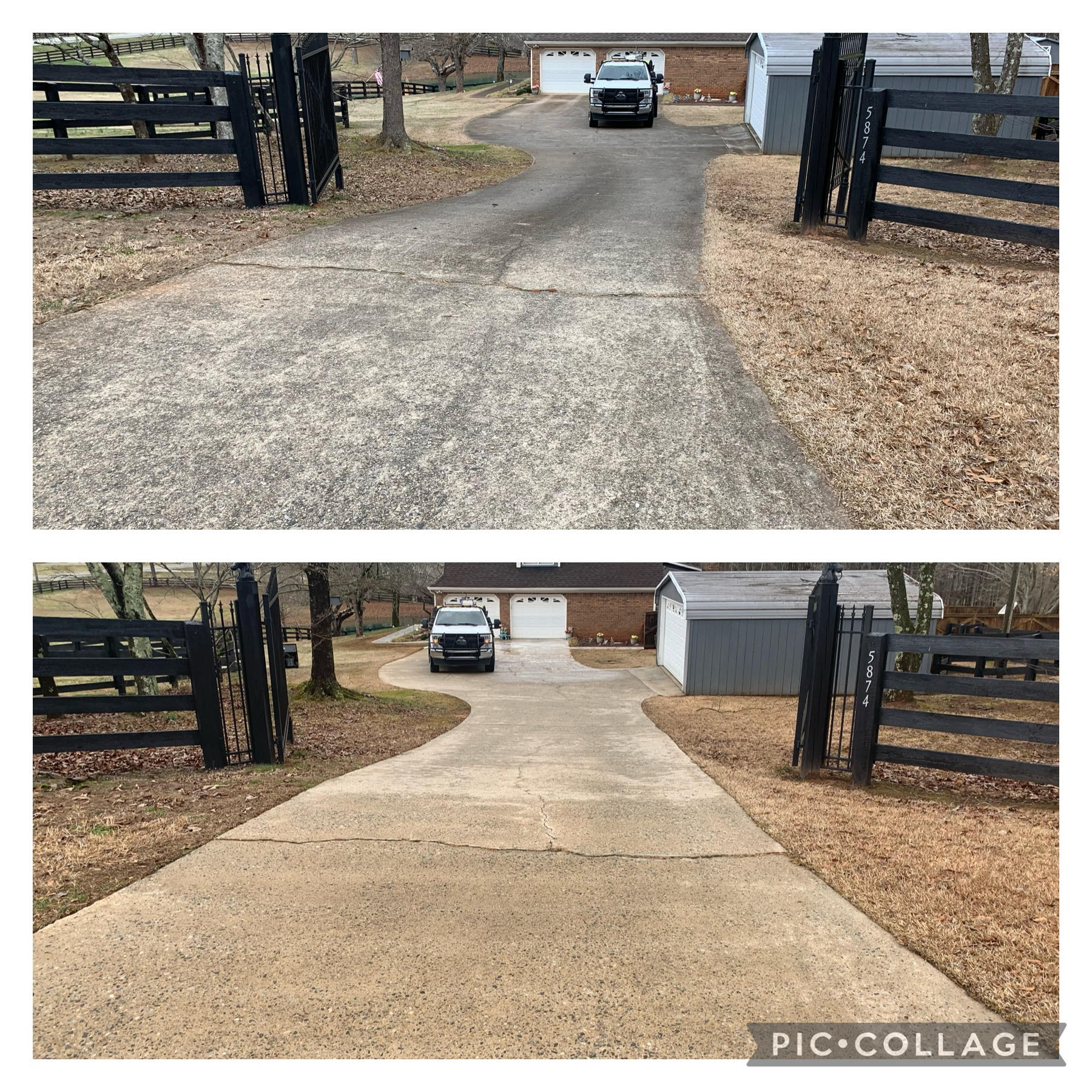 Premier Pro Wash exterior cleaning project in North Georgia