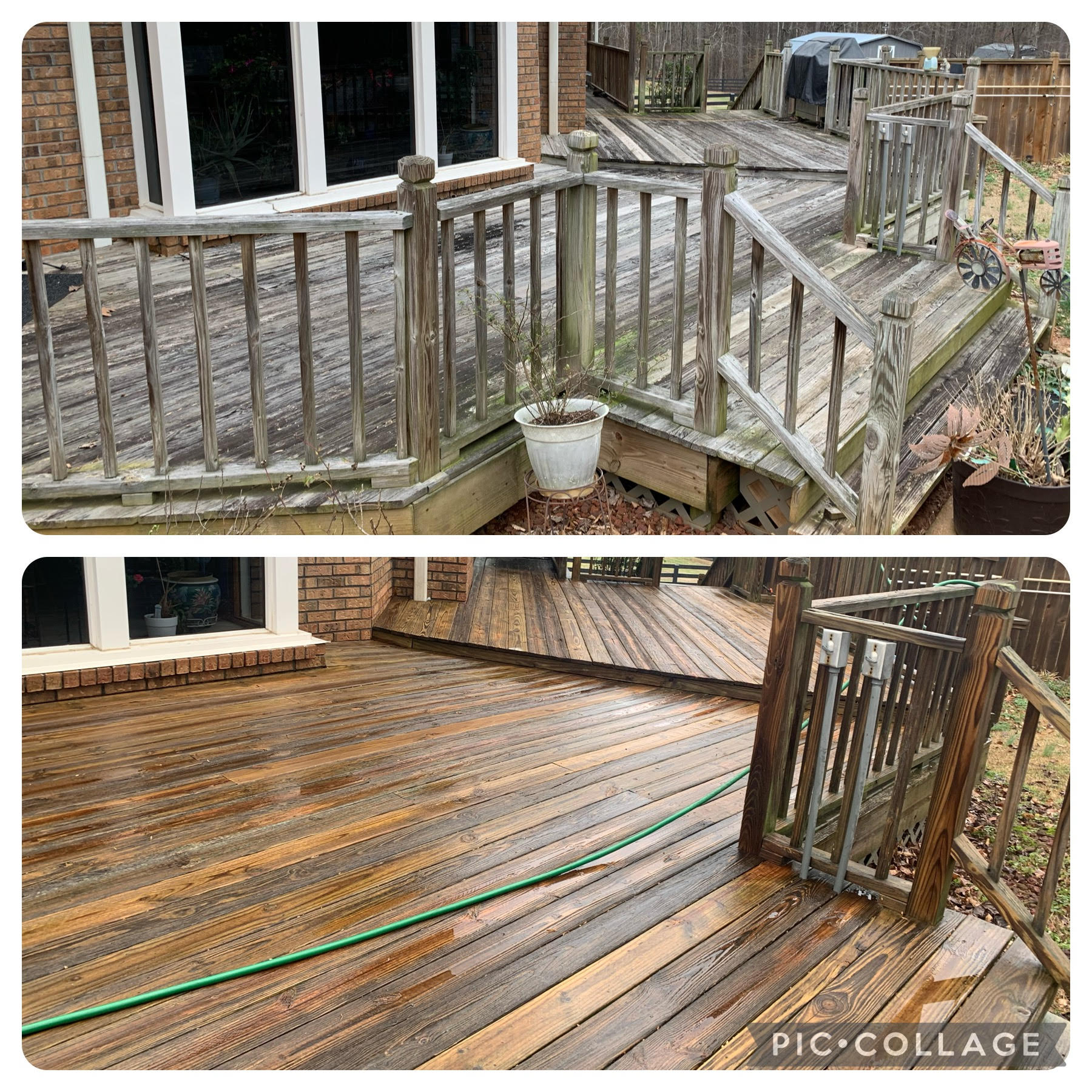 Premier Pro Wash exterior cleaning project in North Georgia