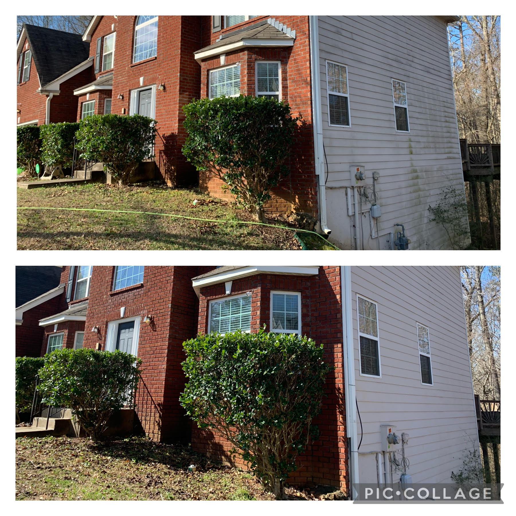 Premier Pro Wash exterior cleaning project in North Georgia