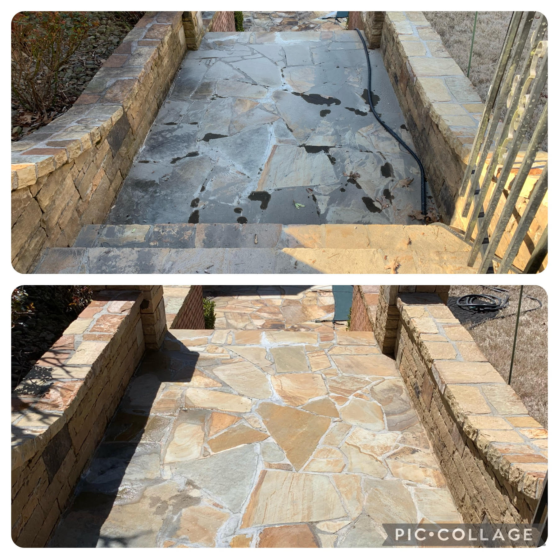 Premier Pro Wash exterior cleaning project in North Georgia
