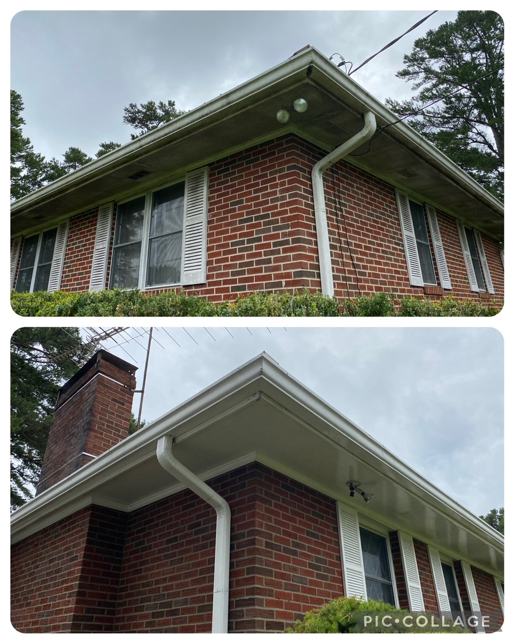 House wash project — Premier Pro Wash North Georgia