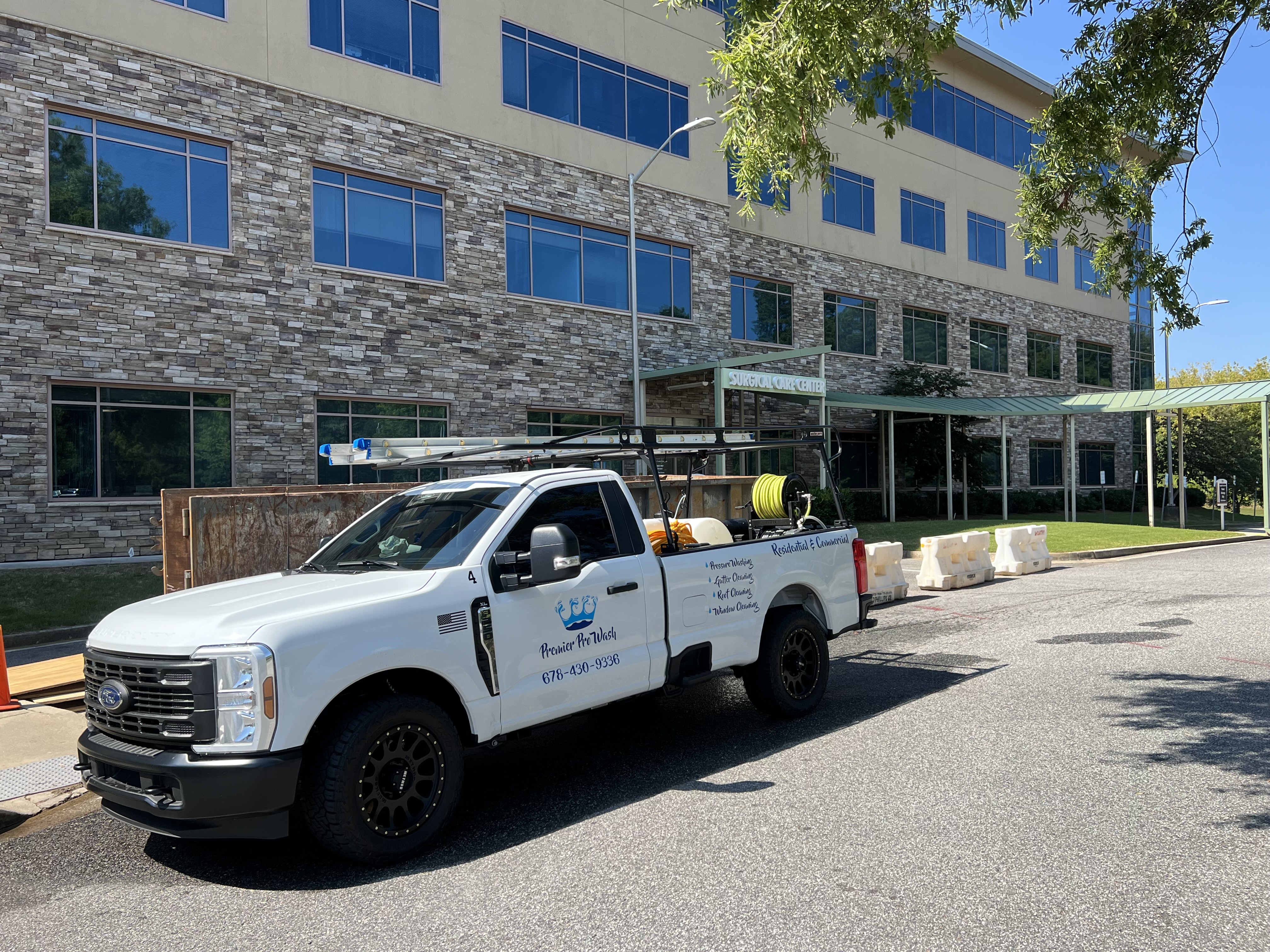 Pressure washing project — Premier Pro Wash North Georgia