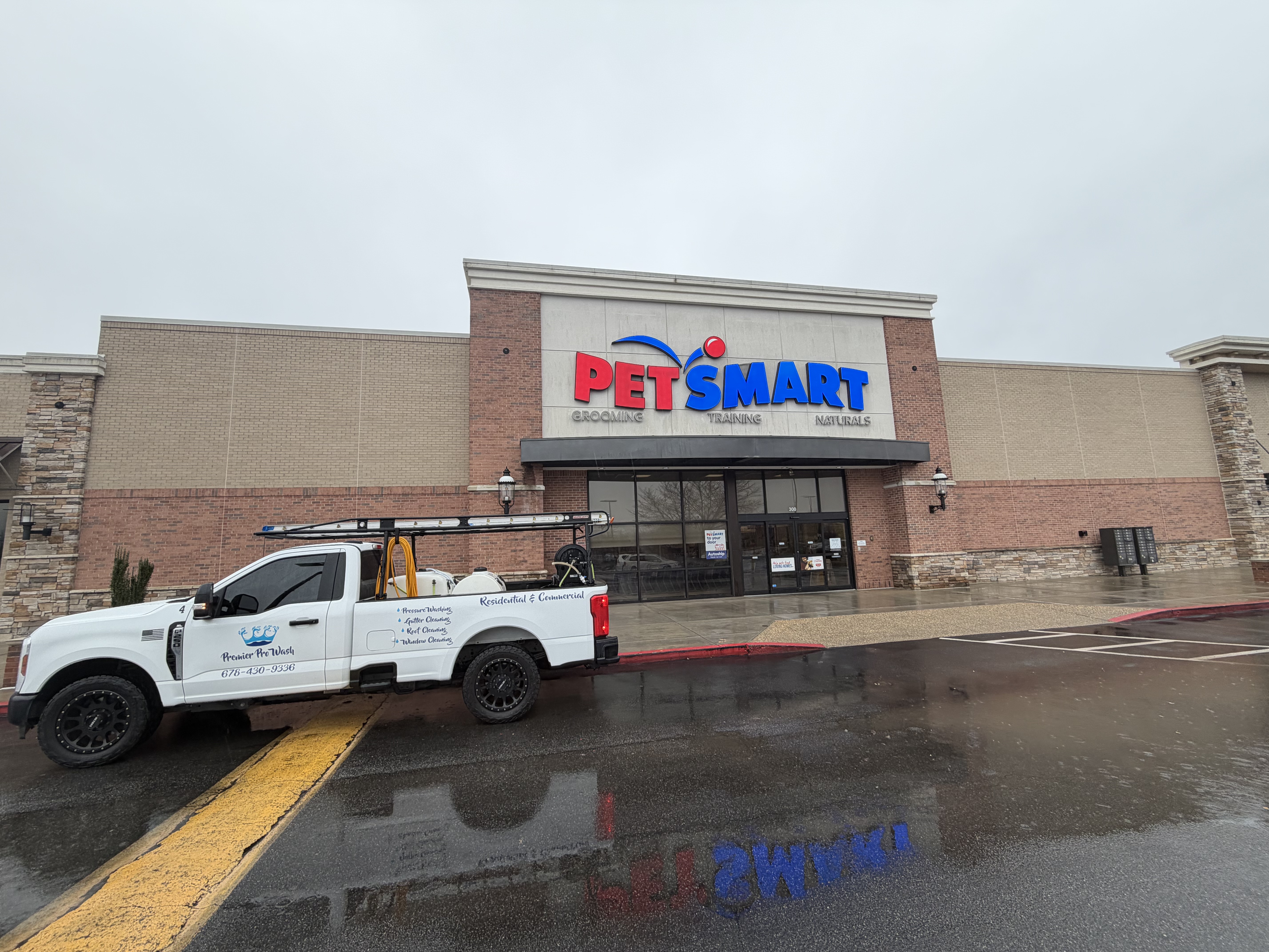 Pressure washing project — Premier Pro Wash North Georgia