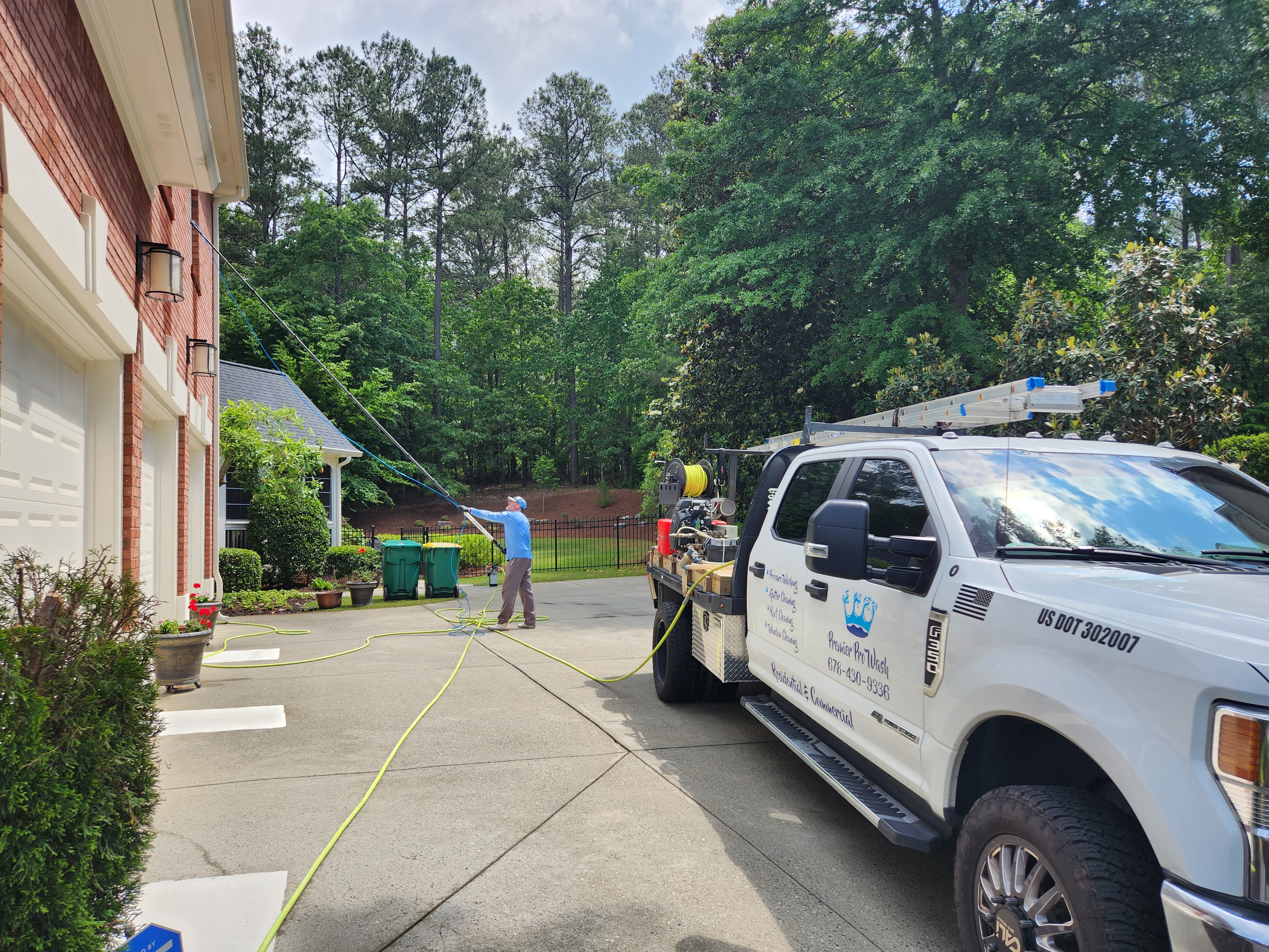 Window cleaning project — Premier Pro Wash North Georgia